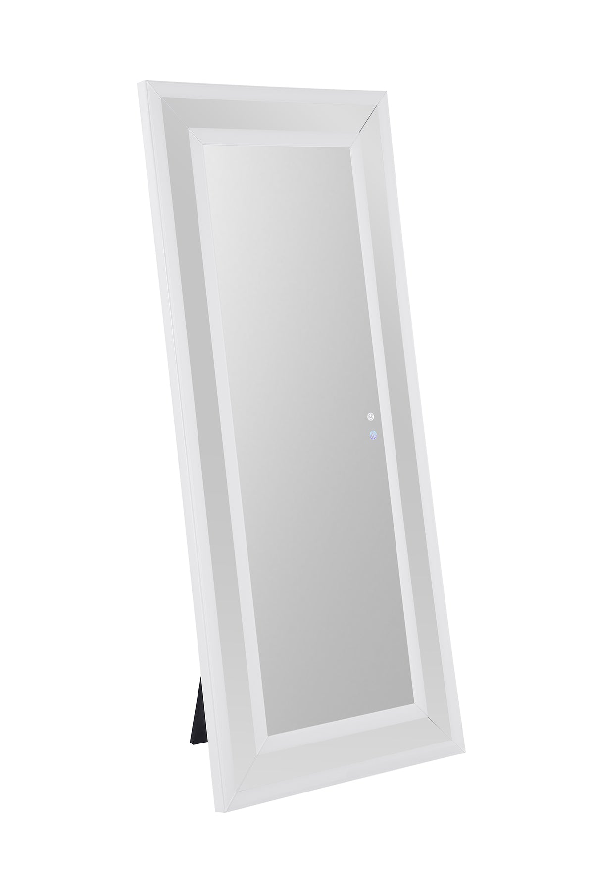 Solinus Hollywood Glam LED Floor Mirror with Bluetooth Speaker โ White, view 2