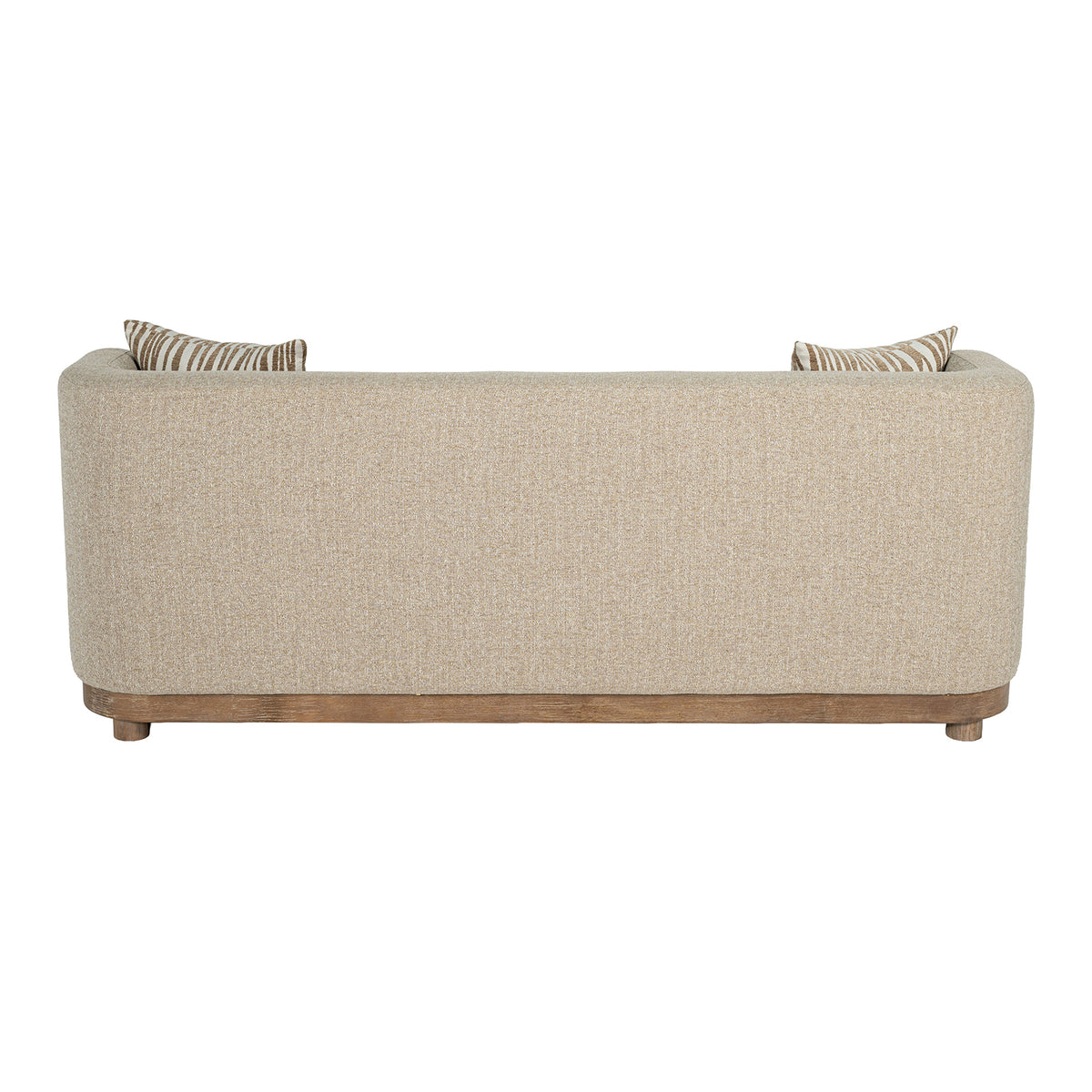 Sarabi Contemporary Sofa, Loveseat & Chair with Plinth Wood Base – view 8