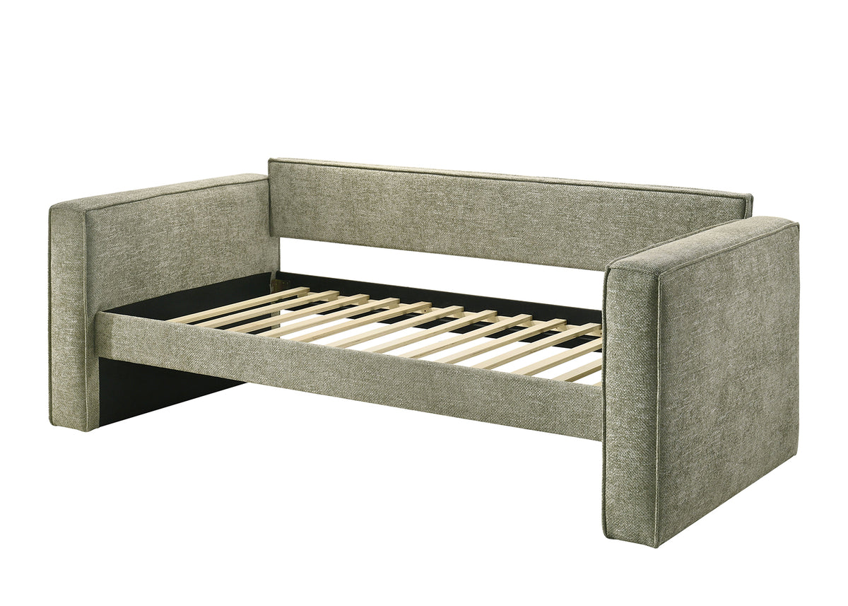 Walsall Upholstered Twin Daybed with Trundle – view 4