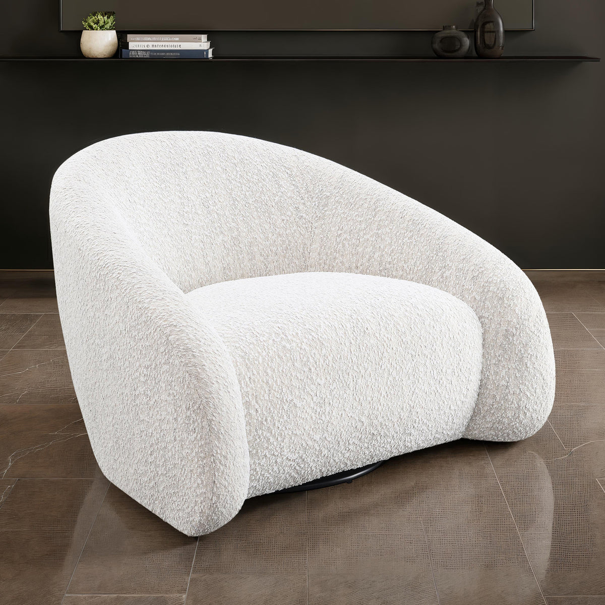 Kyria 360-Degree Swivel Accent Chair – view 4