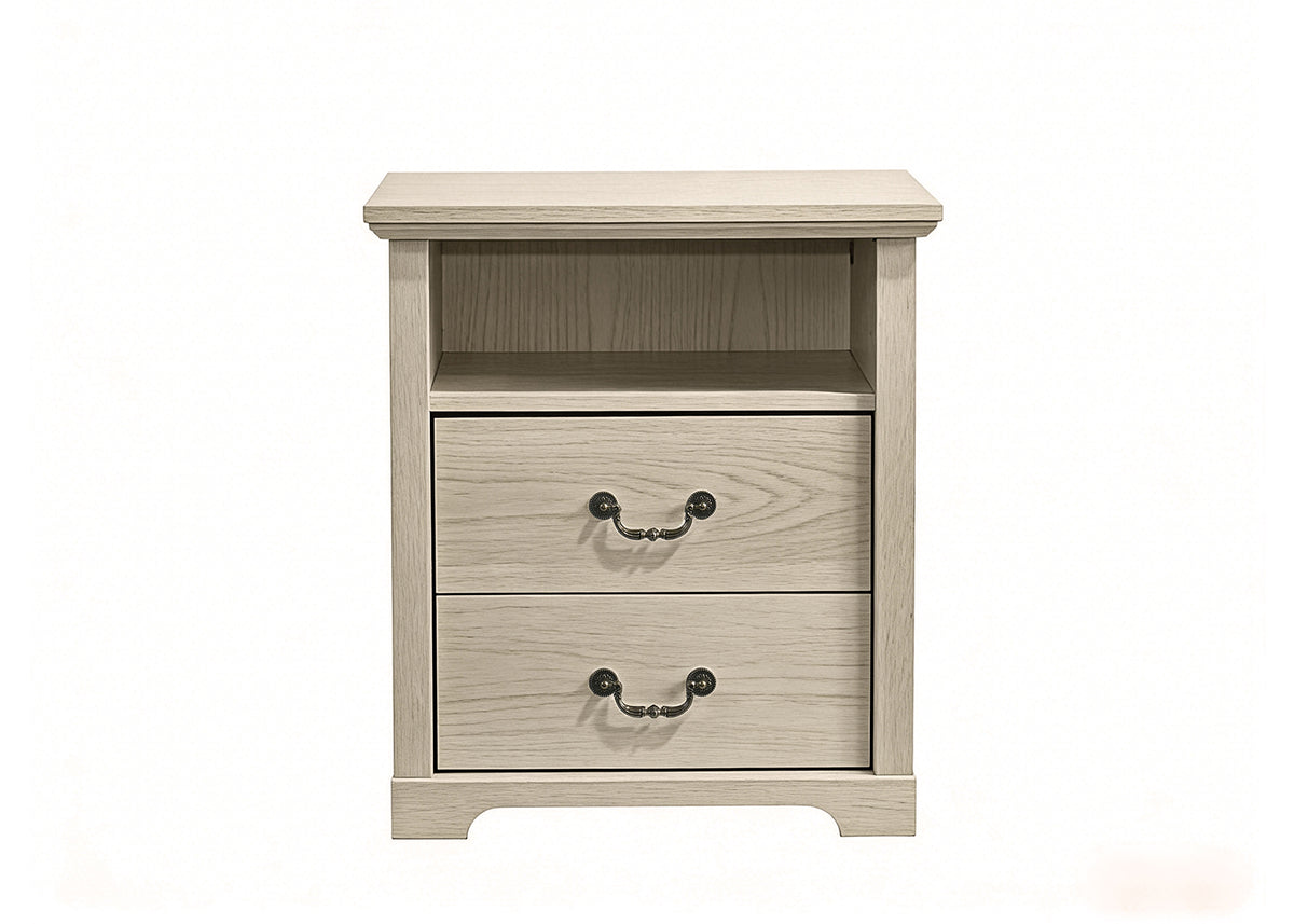 Amble Rustic Open-Shelf Nightstand – view 7