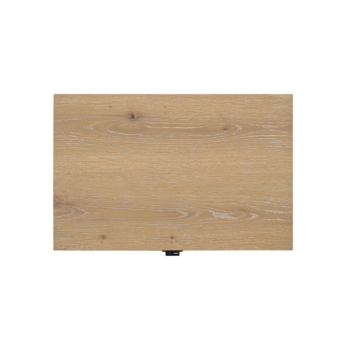 Helios LED Headboard Bed & Bedroom Set with USB Nightstand – Natural Oak, view 17