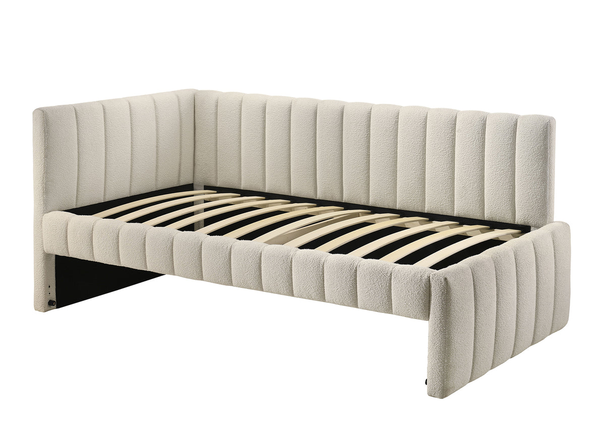 Nardi Channel-Tufted Twin Daybed with Trundle – view 11