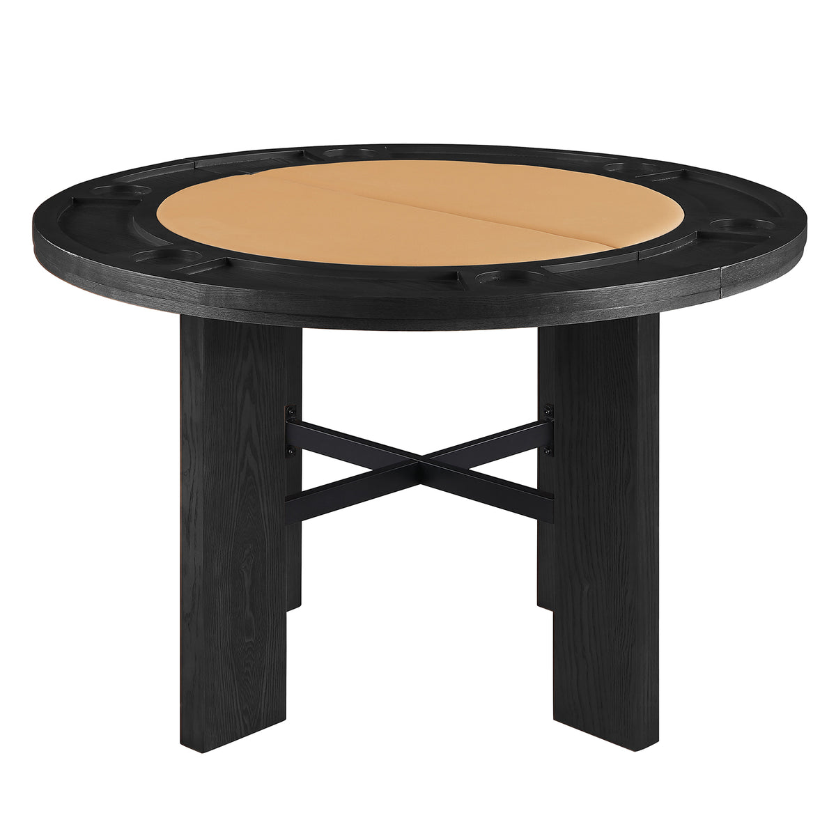 Gaetani 48" Round Game & Dining Table with Cup Holders – view 10