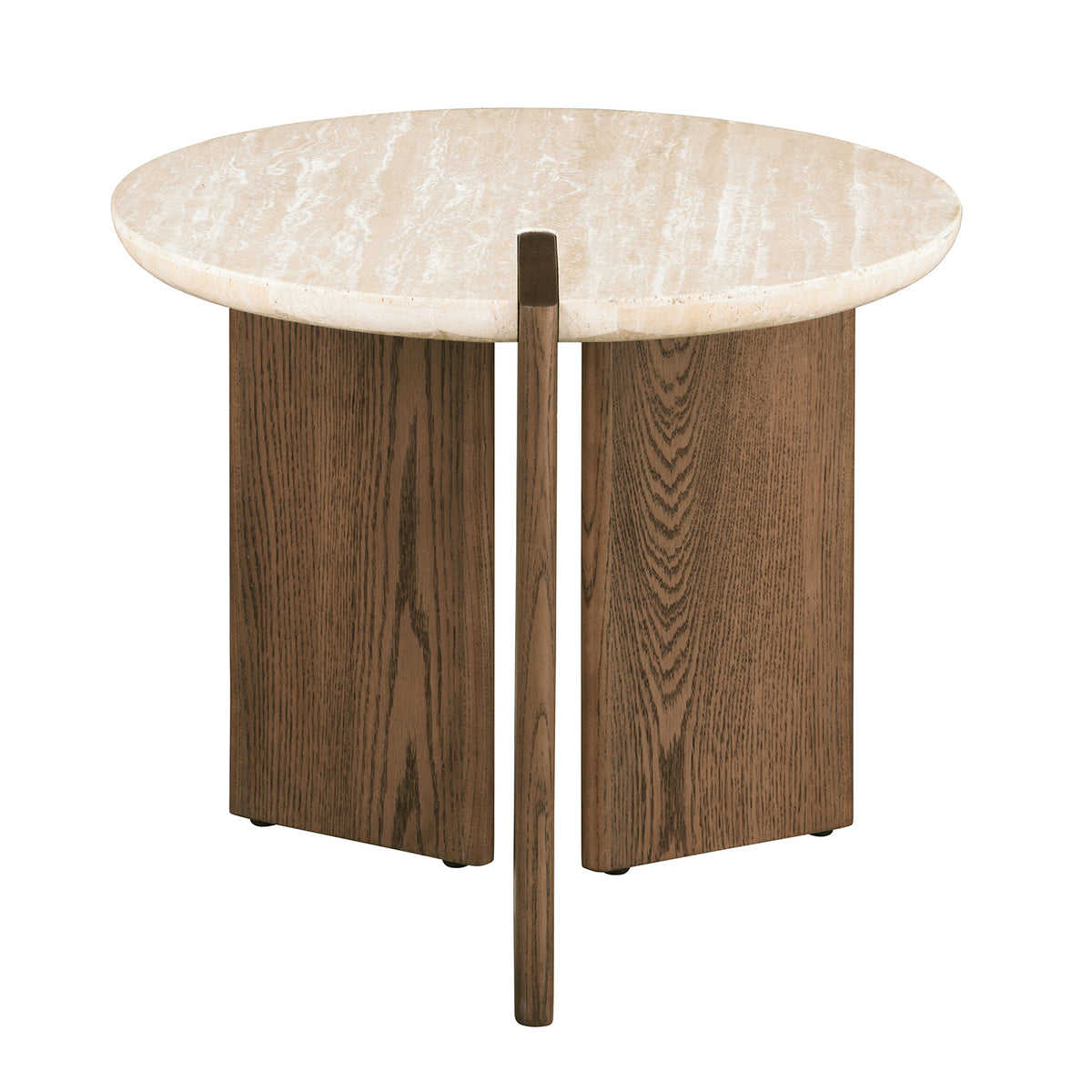 Olney Travertine Top Coffee & End Table – view 5