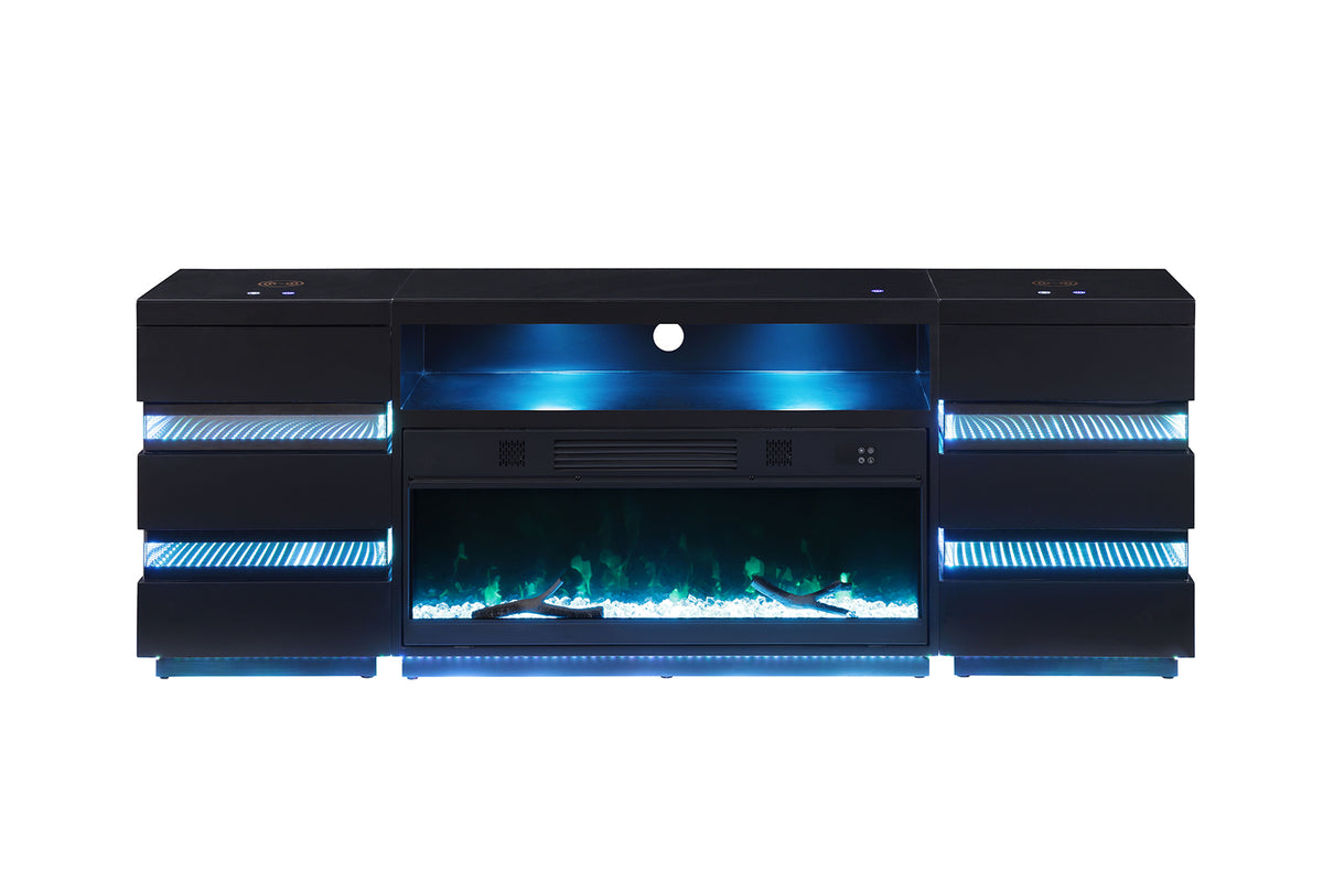 Terni Electric Fireplace TV Stand & Side Tables โ view 7