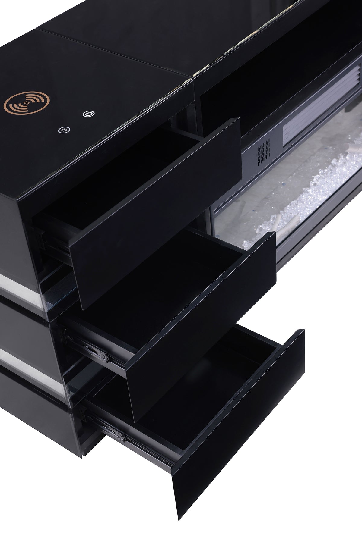 Terni Electric Fireplace TV Stand & Side Tables โ view 14