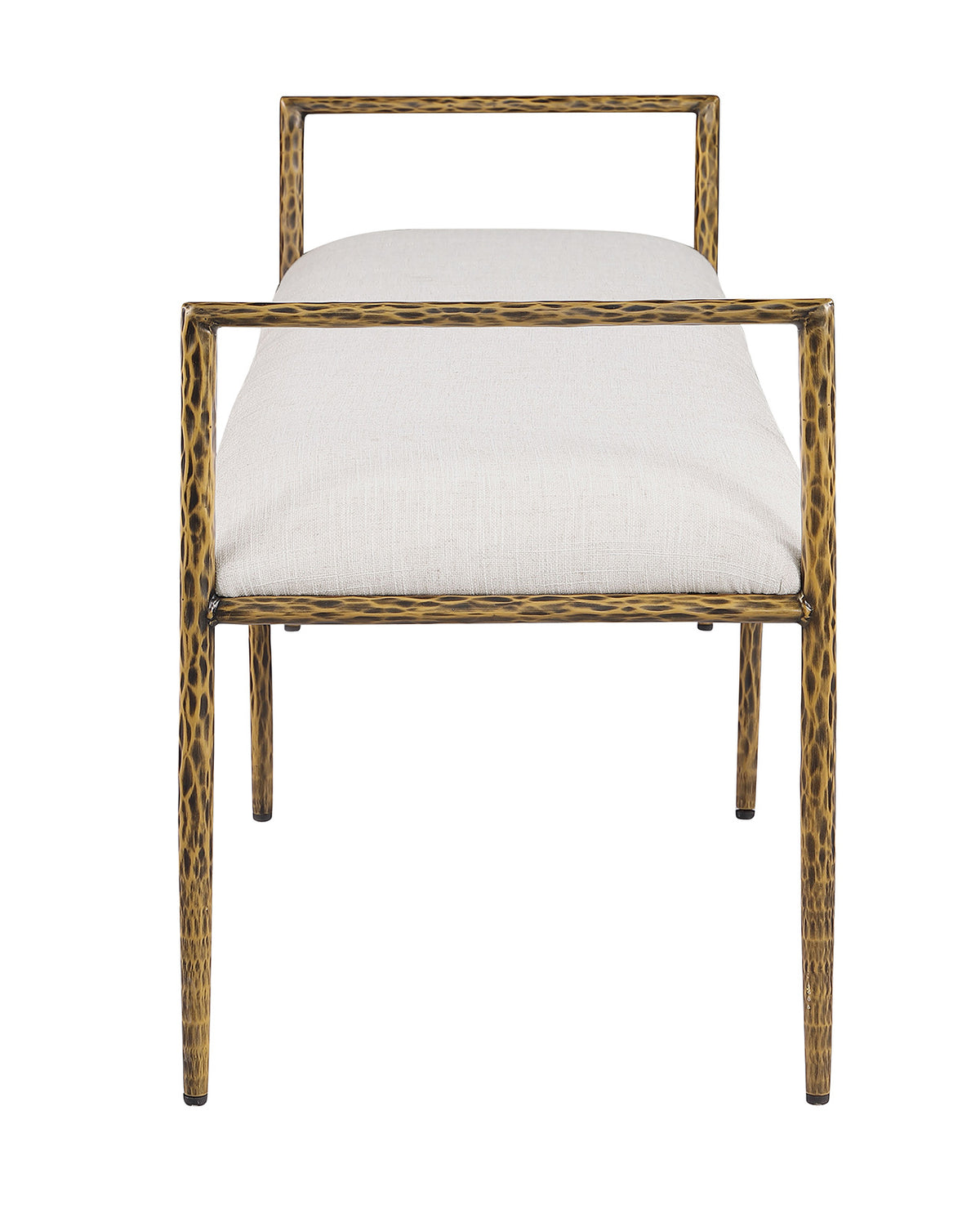 Valda Forged Steel Upholstered Bed & Bench – view 9
