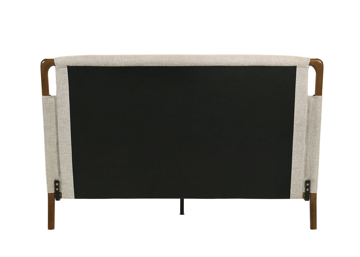 Didcot Upholstered Camel-Back Bed – view 4