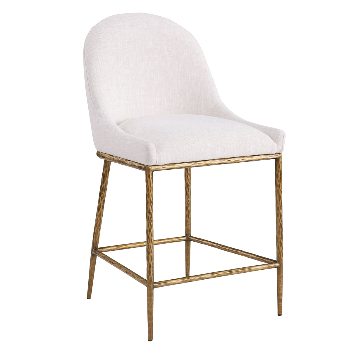 Rilva Glass Counter Height Table & Stools - Counter Stool (39.7"H)