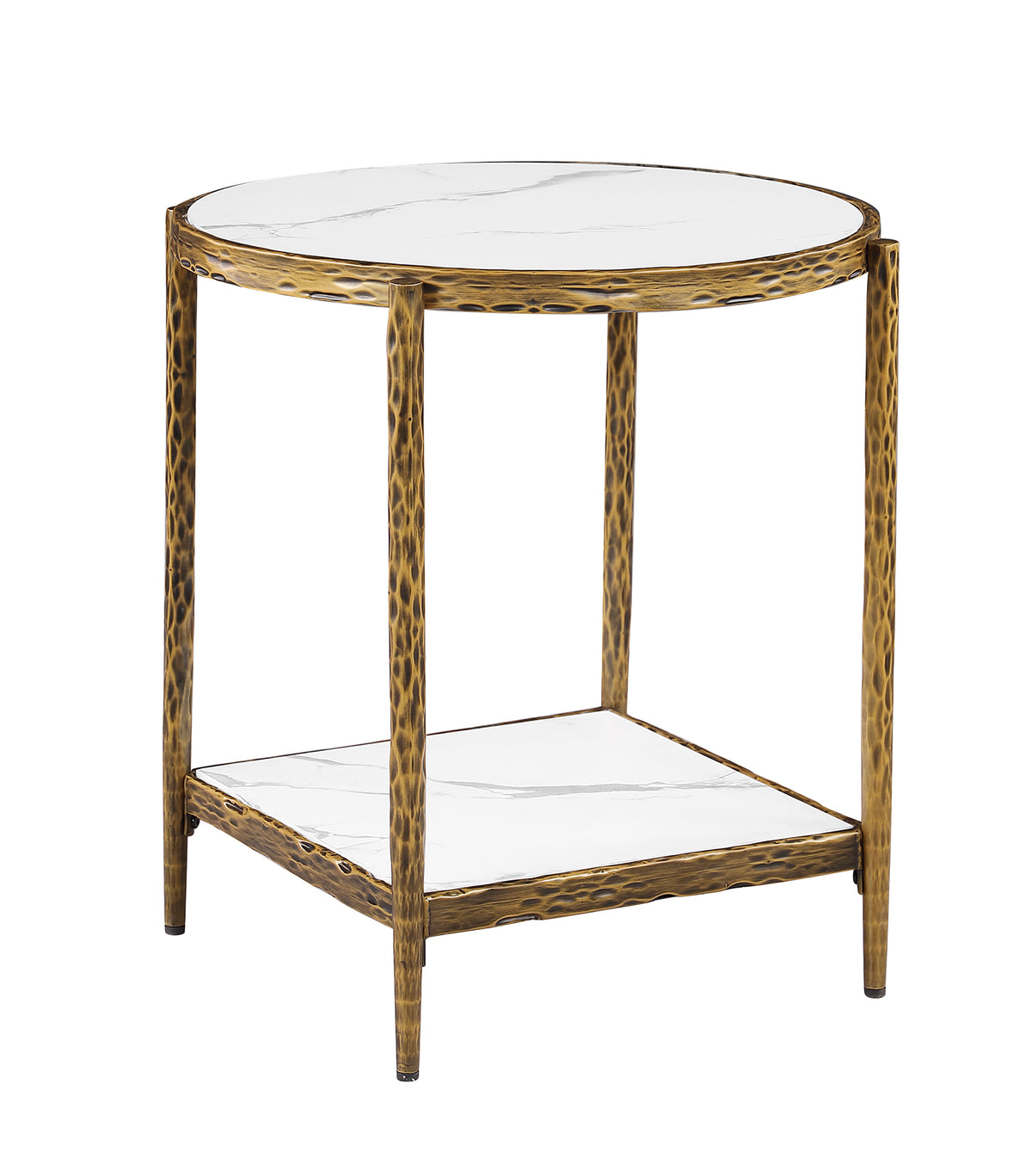 Kerna Contemporary Sintered Stone Coffee & End Tables - End Table