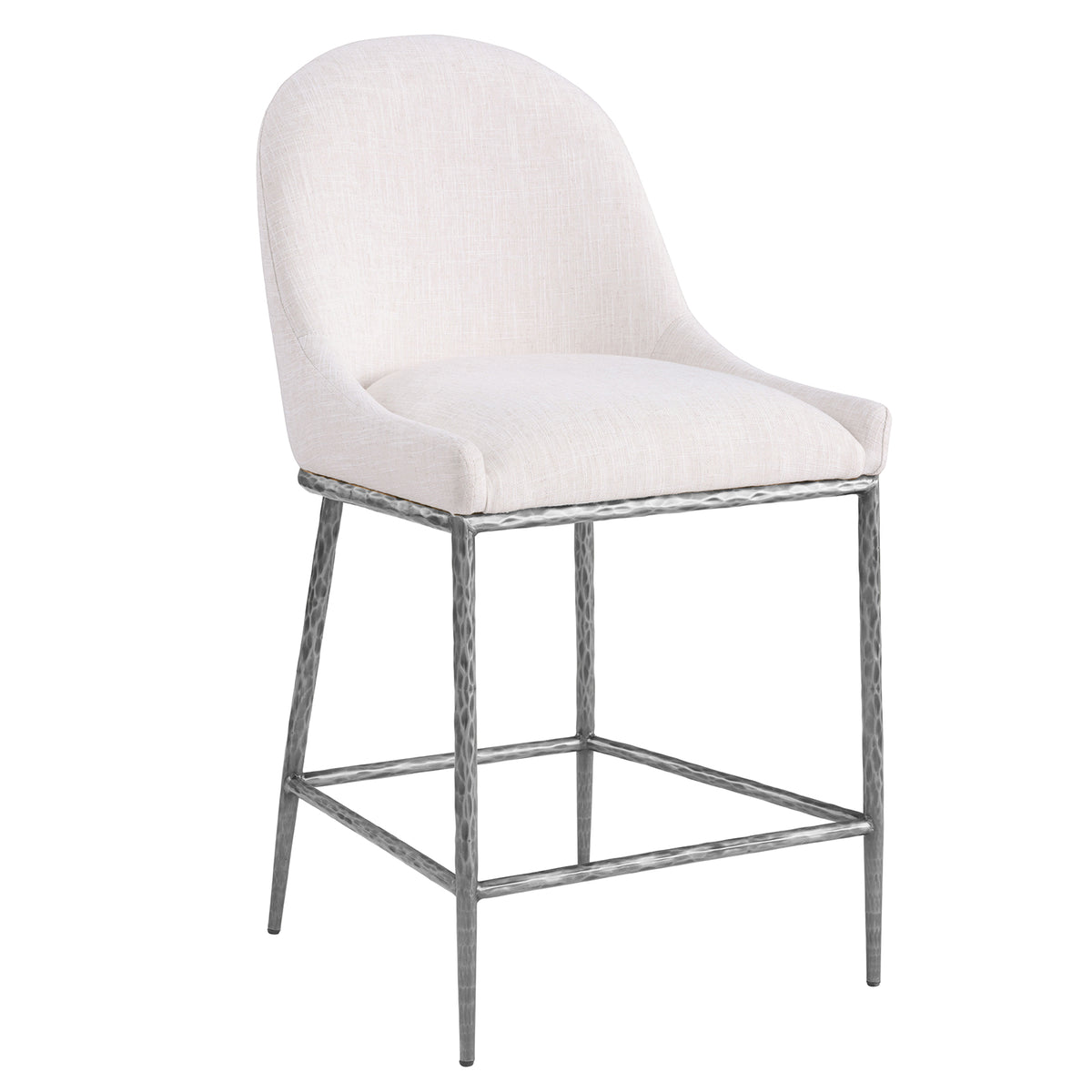 Rilva Glass Counter Height Table & Stools - Counter Stool (39.7"H)