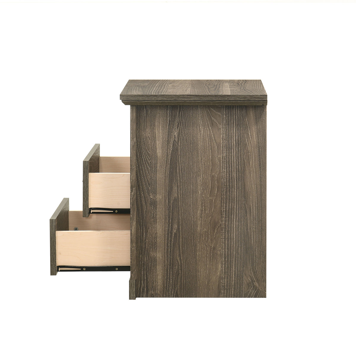 Amble Rustic Open-Shelf Nightstand – view 10
