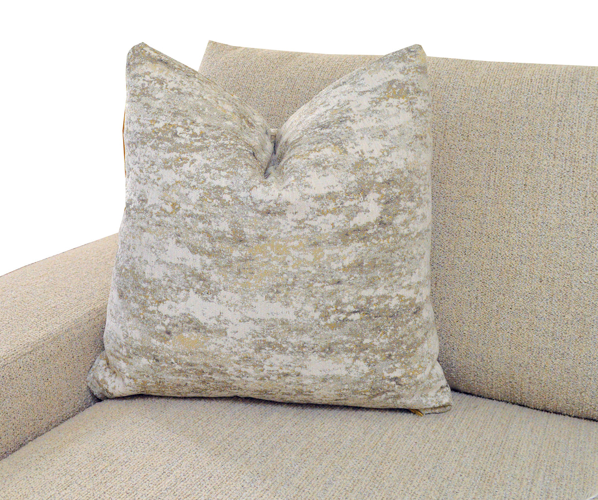 Portslade Transitional Oversized Sectional with Chaise - Deep Seating in Warm Beige