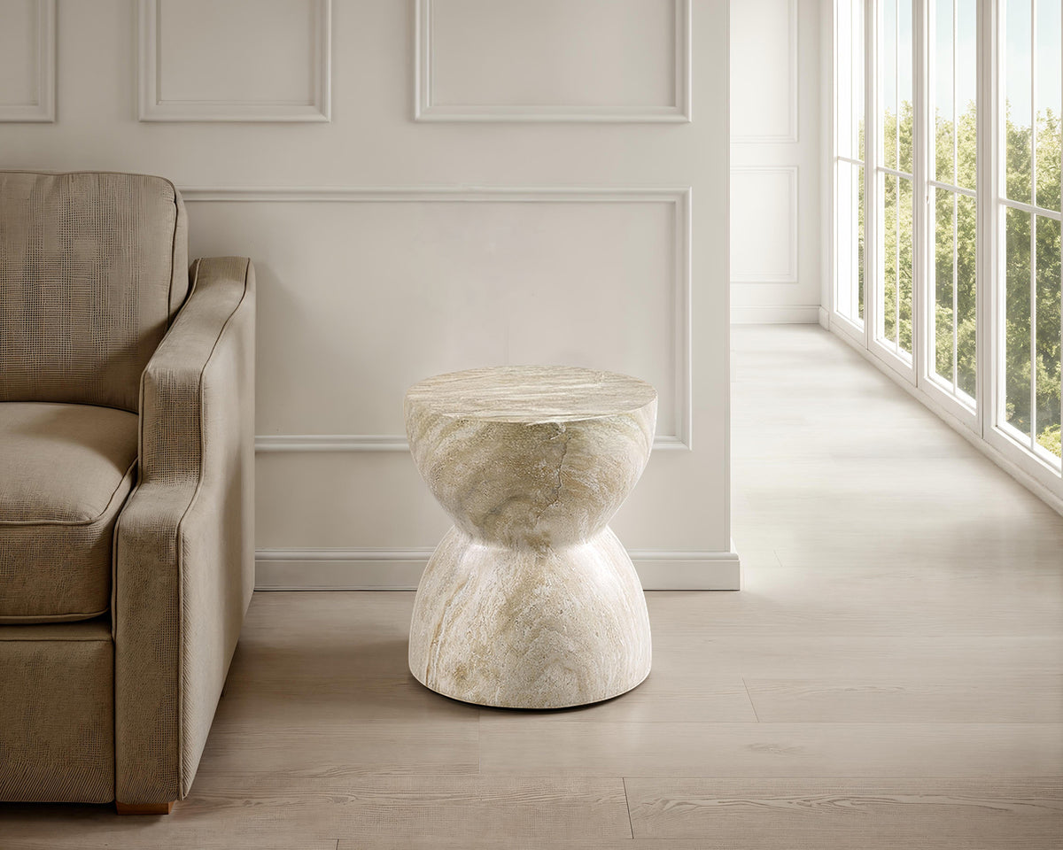 Serpe Ceramic Side Table