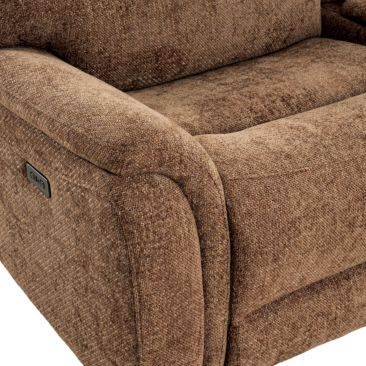 Mattheus Oversized Power Reclining Sectional - USB, Cup Holders & Cooler Console