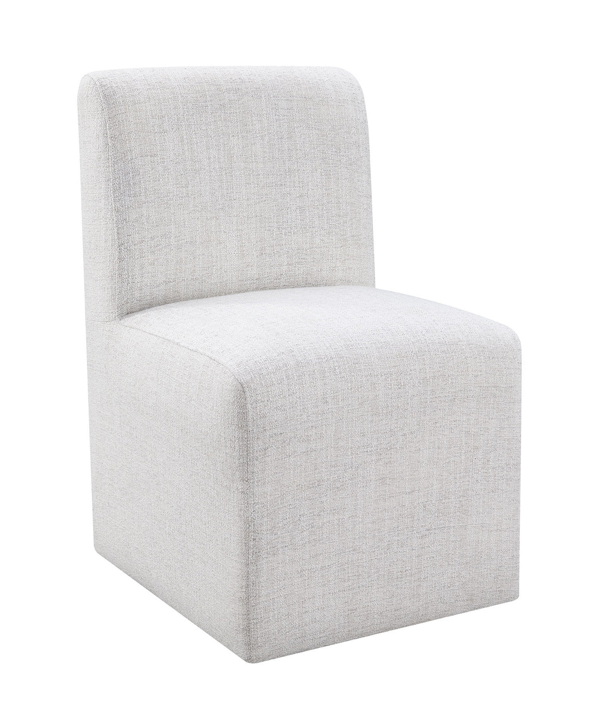 Tona Upholstered Dining Side Chairs with Casters (Set of 2) โ view 17