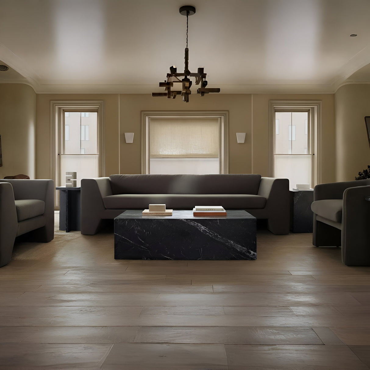 Rift Sofa & Chair in Performance Velvet