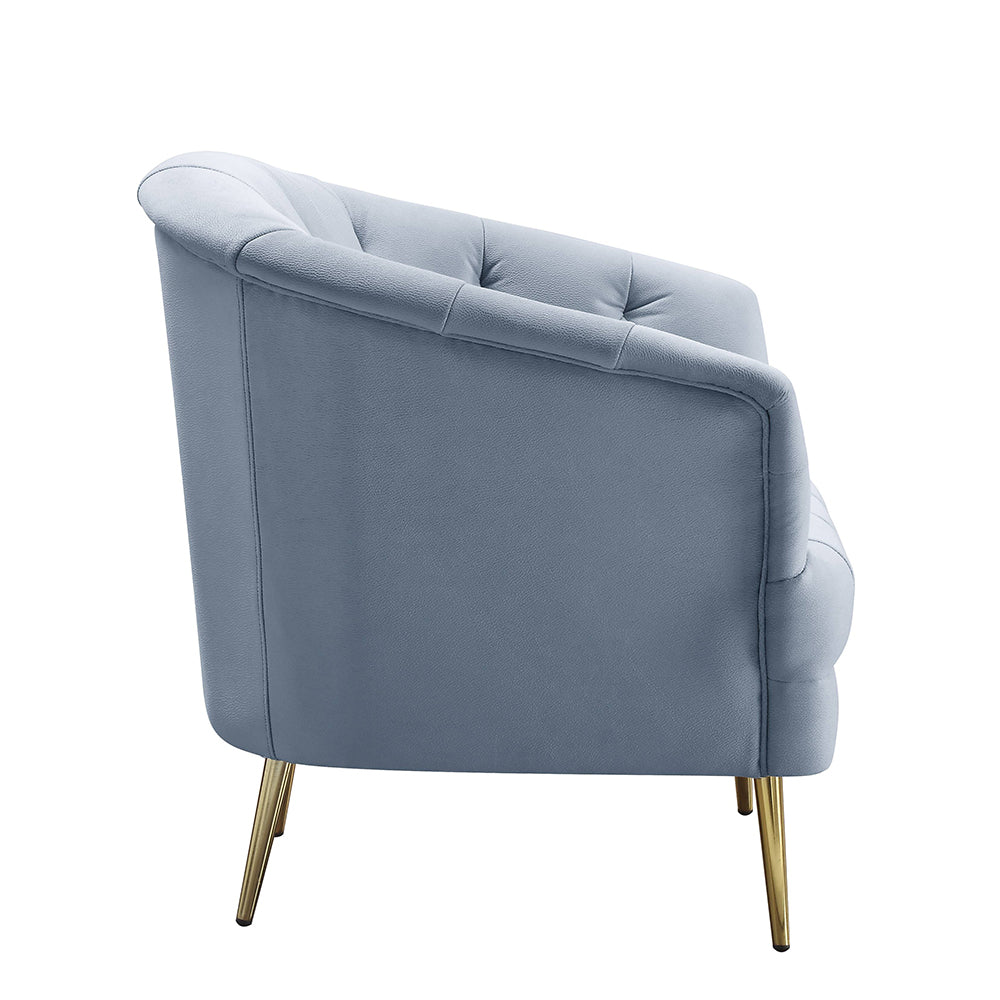 Bayram Curved Velvet Sofa & Chair
