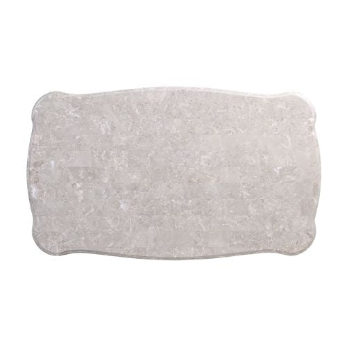 Elozzol Marble Top Coffee & End Table