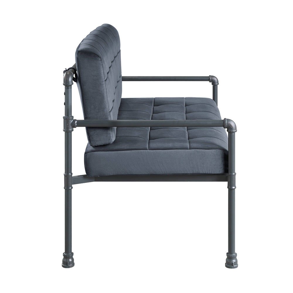 Brantley Industrial Loveseat, Chair, Bench & Ottoman