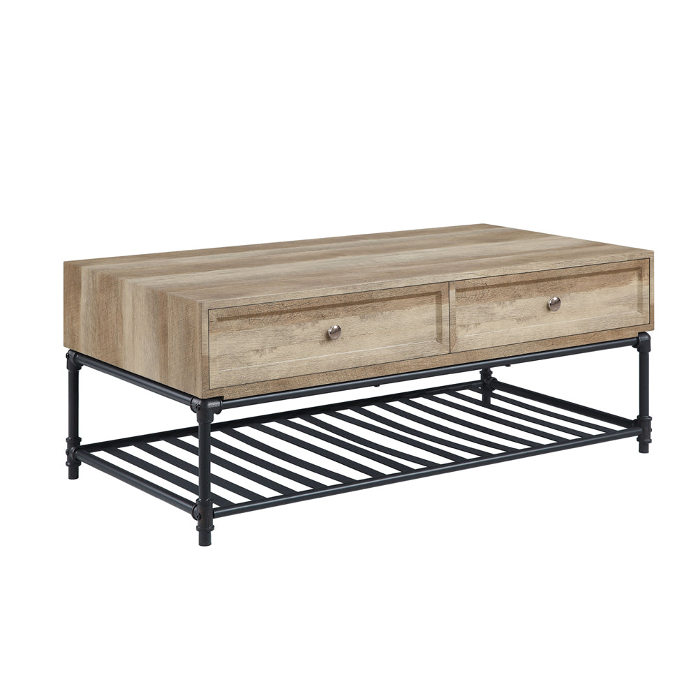 Brantley Industrial Pipe Tables, Shelves & Serving Cart