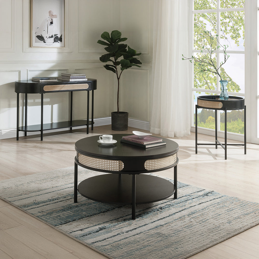 Colson Rattan Living Room Tables