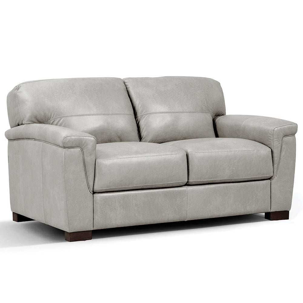 Cornelia Top Grain Leather Loveseat & Chair