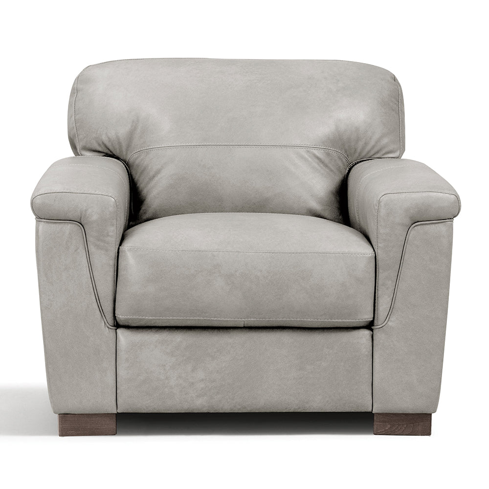 Cornelia Top Grain Leather Loveseat & Chair