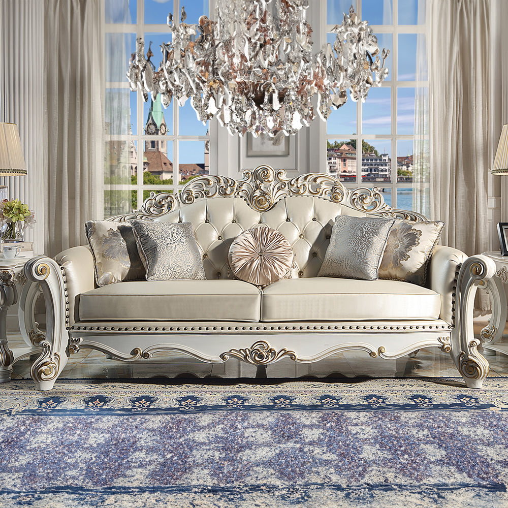 Vendome Baroque Sofa, Loveseat, Chair, Chaise & Bench