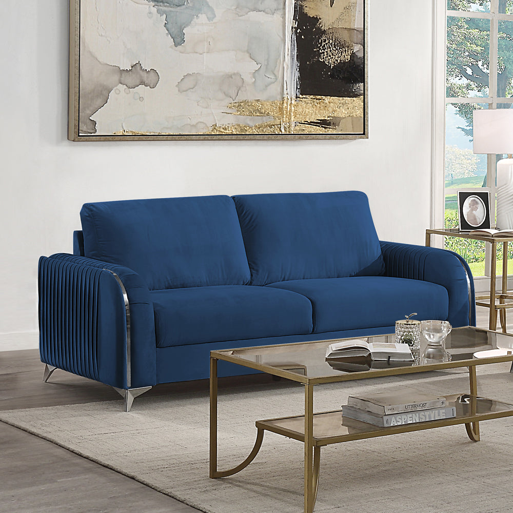 Wenona Velvet Sofa Collection