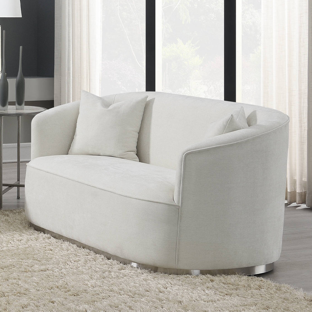 Odette Barrel Sofa, Loveseat & Chair
