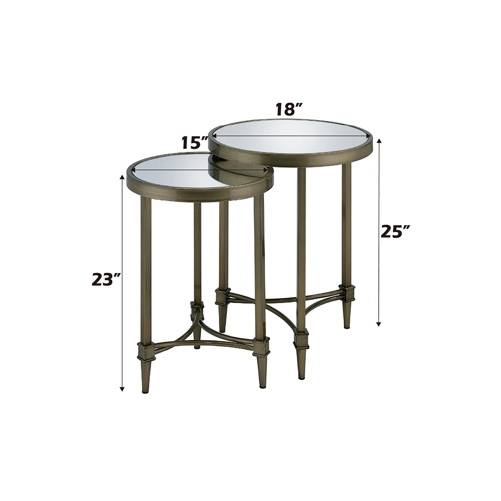 Aditya Mirrored Occasional Collection