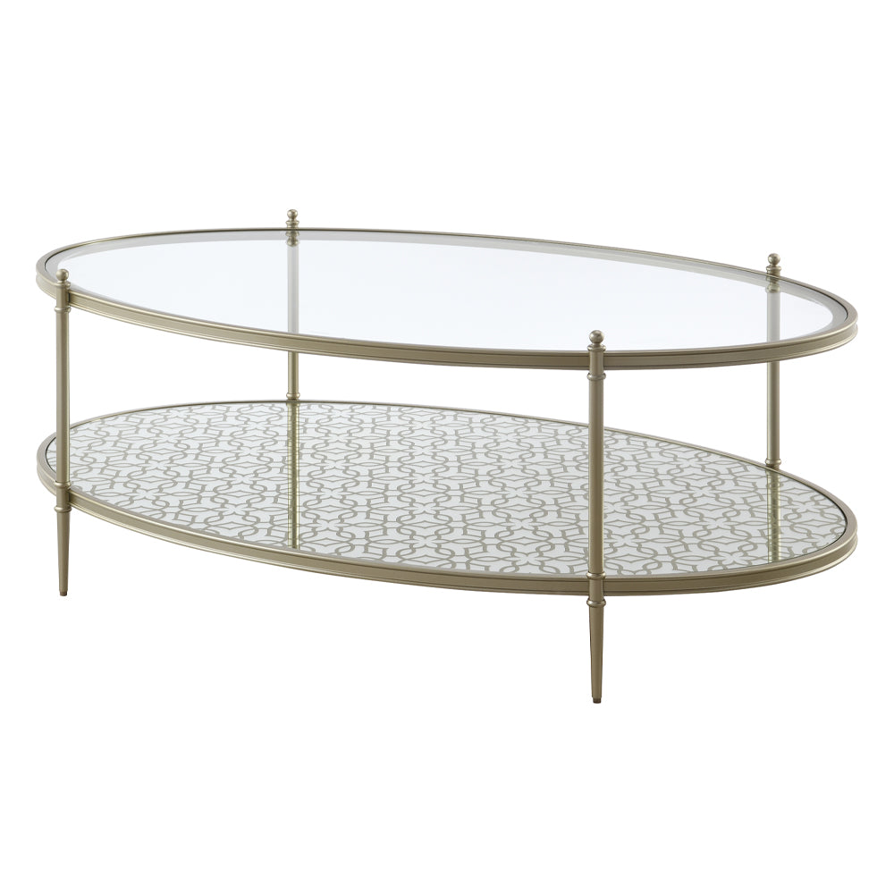 Zaba Glass Top Occasional Tables & TV Stand