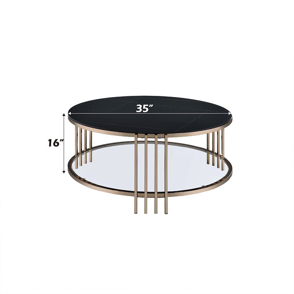 Abisha Round Coffee & End Table