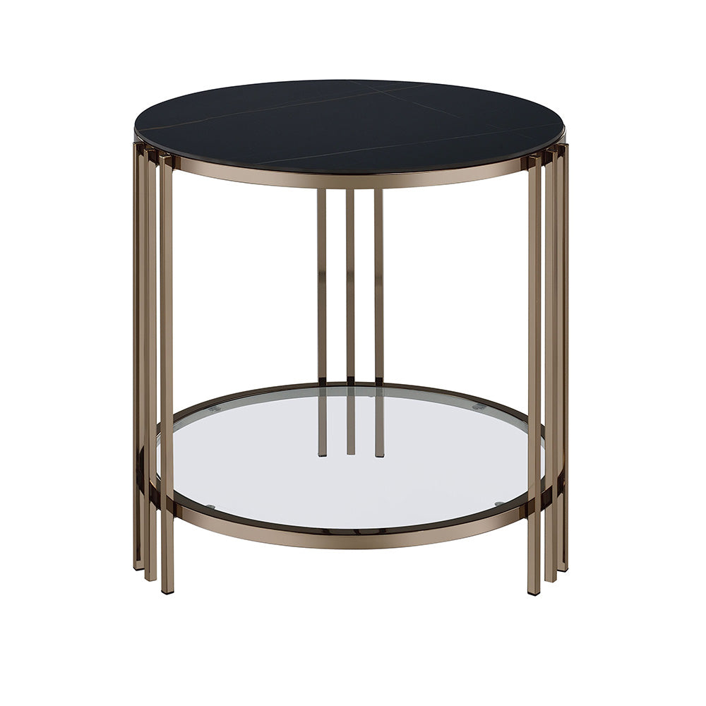 Abisha Round Coffee & End Table