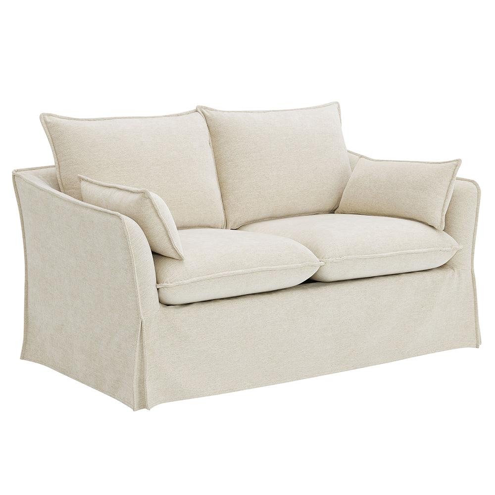 Shane Slipcovered Sofa, Loveseat & Chair