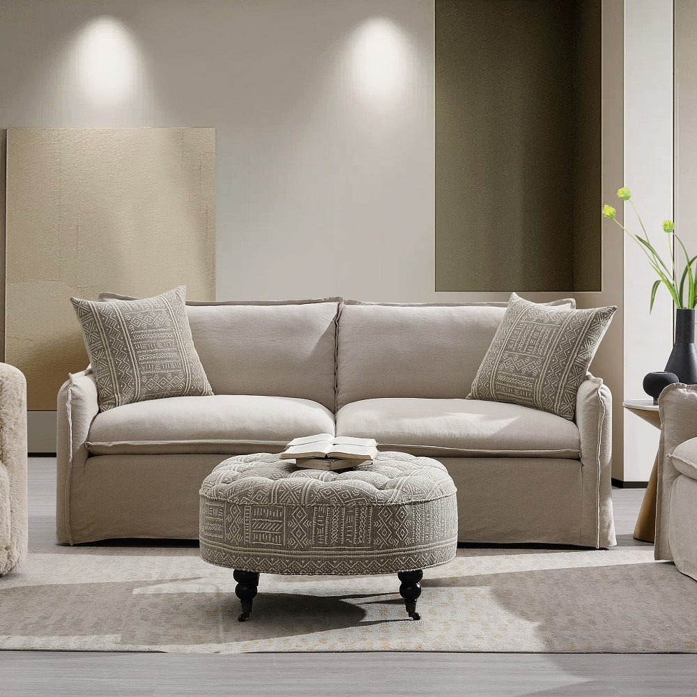 Upendo Sofa, Loveseat & Swivel Chair