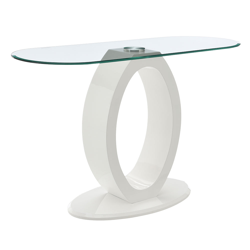 Larry Glass Top End & Sofa Tables