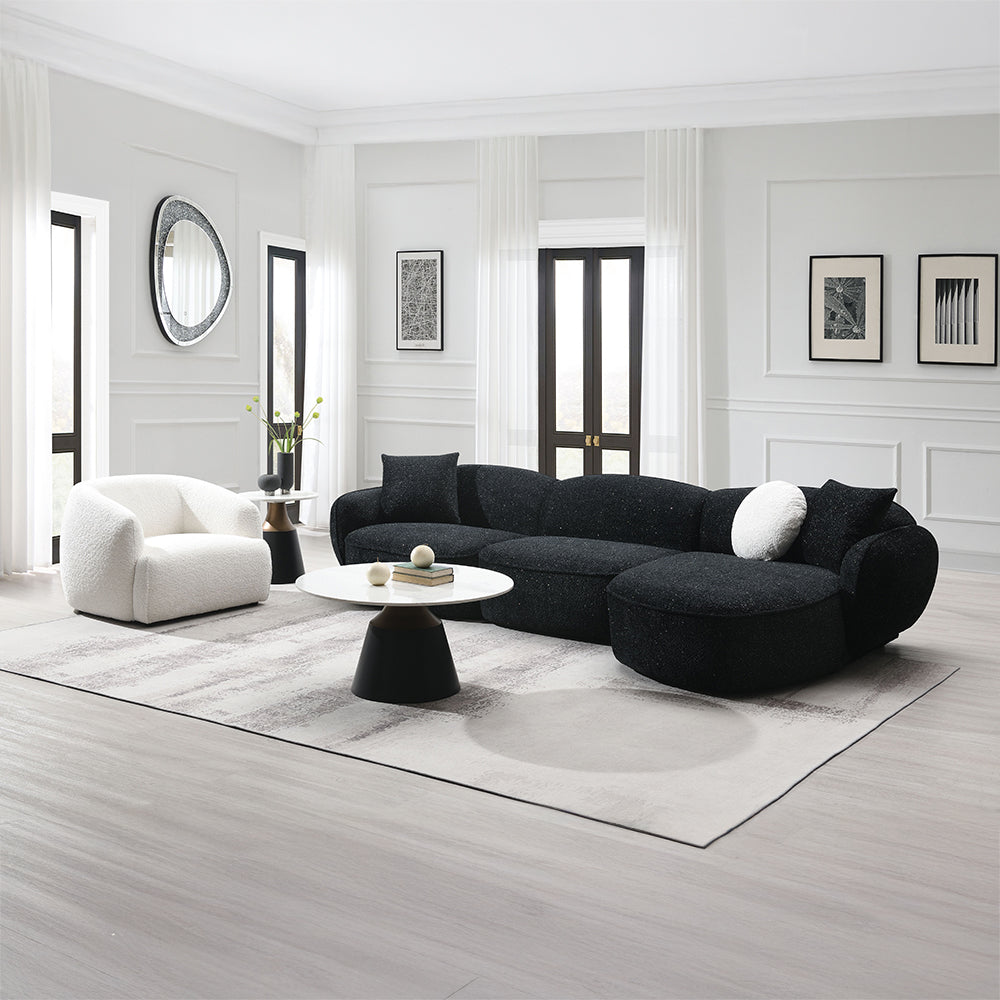 Lucifer Low-Profile Sectional & Chair