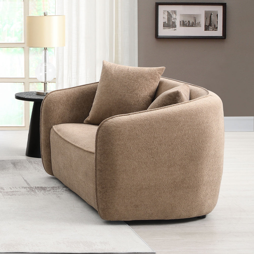 Keith Chenille Sofa, Loveseat & Chair