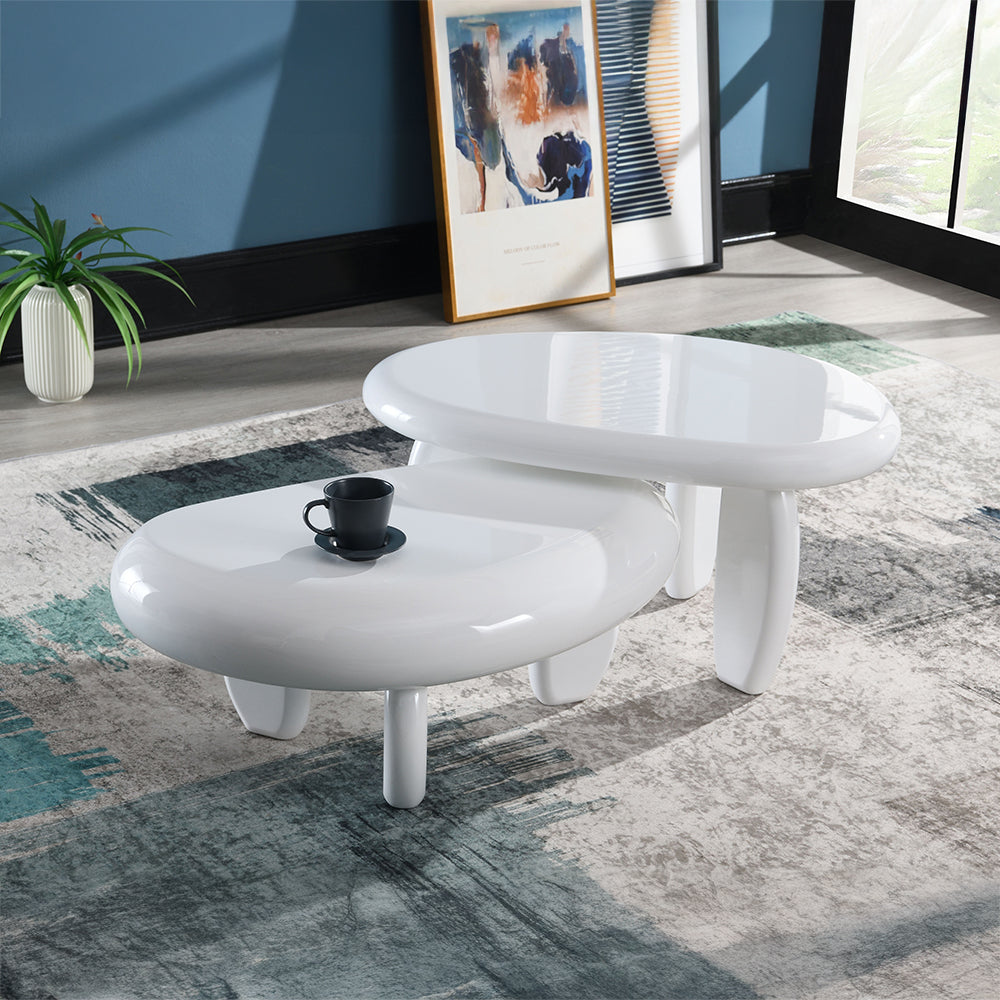 Wylie High Gloss Coffee Table & End Table