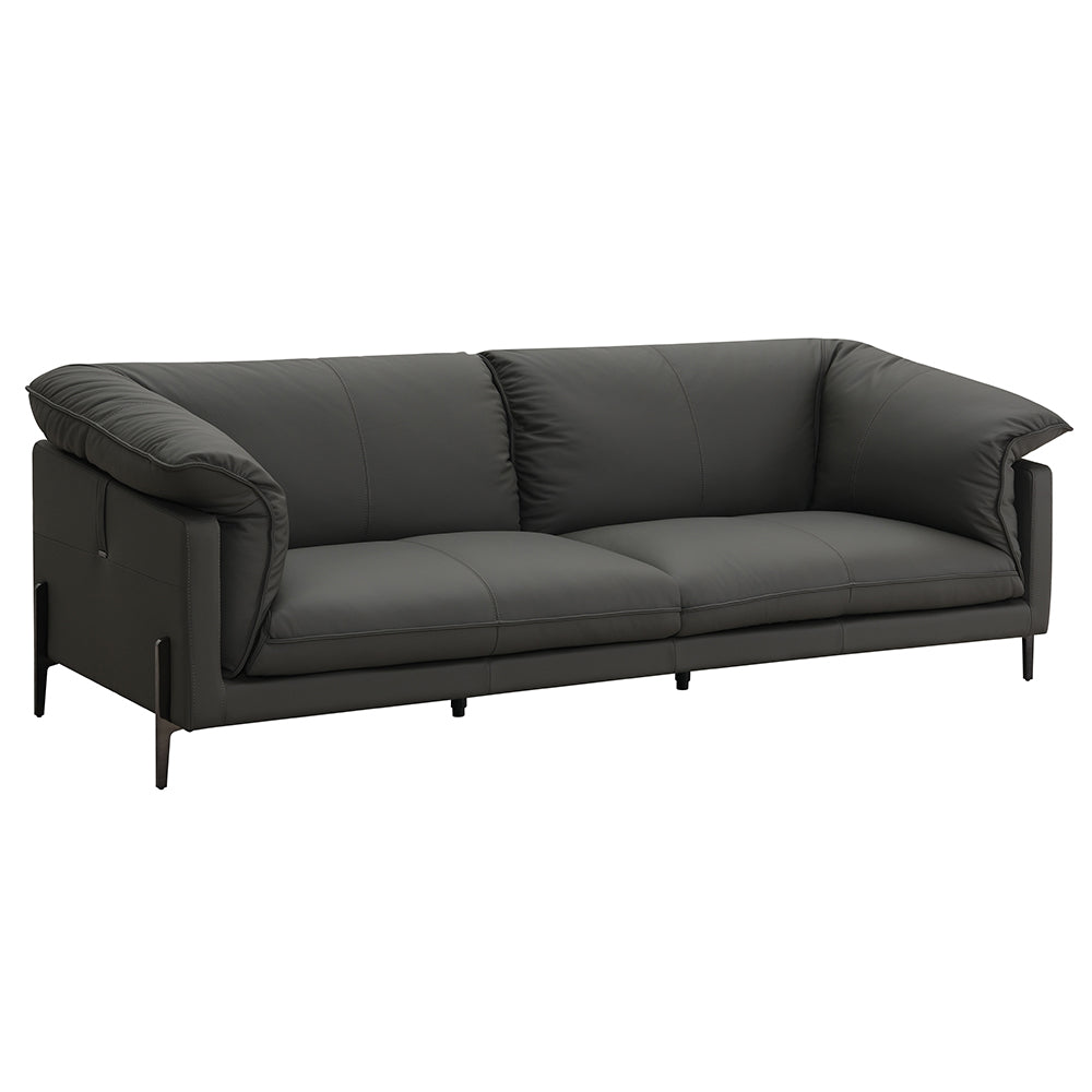 Tadi Modern Leather Sofa, Loveseat & Chair