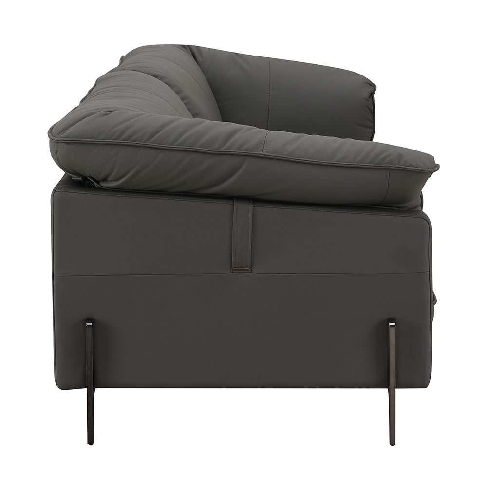 Tadi Modern Leather Sofa, Loveseat & Chair