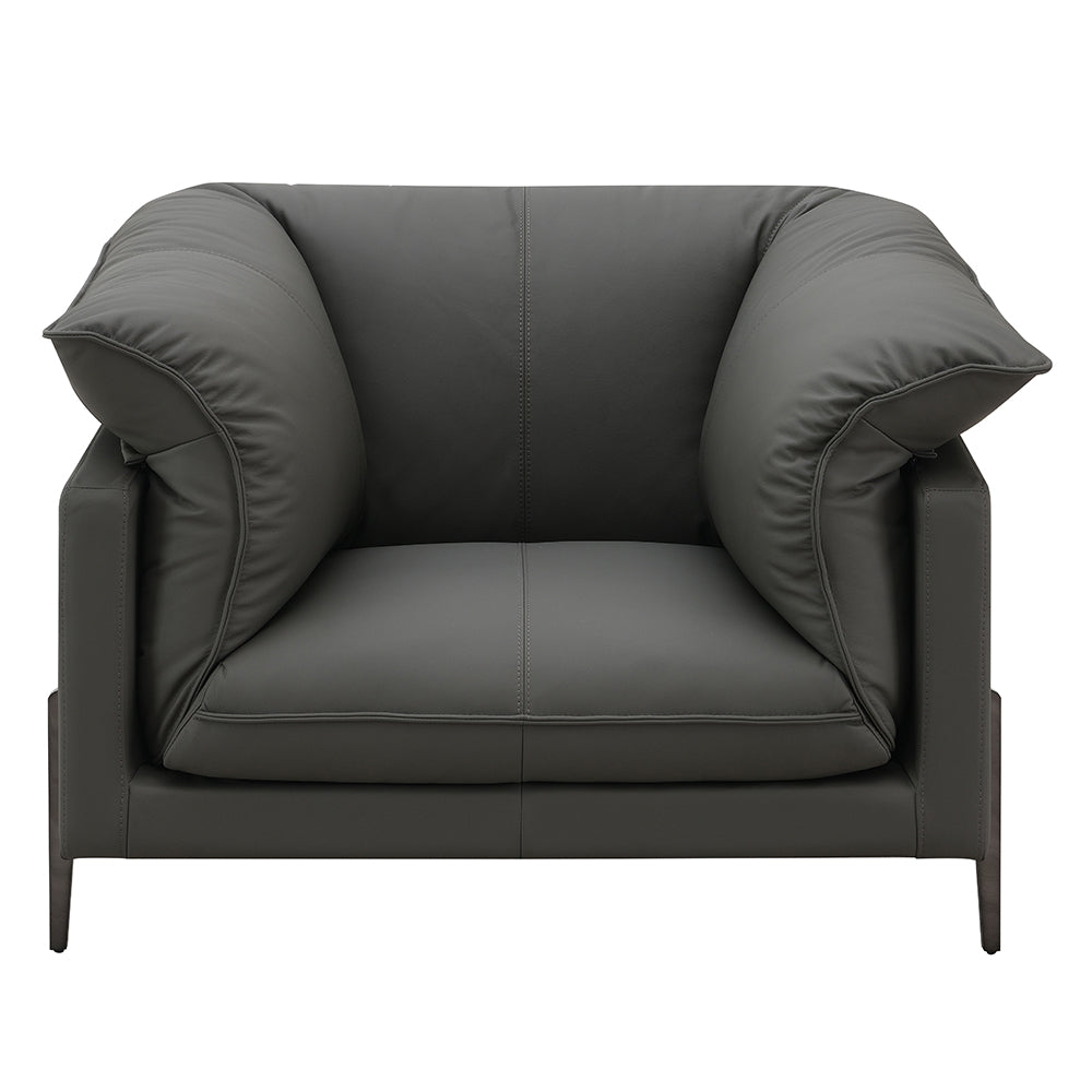 Tadi Modern Leather Sofa, Loveseat & Chair