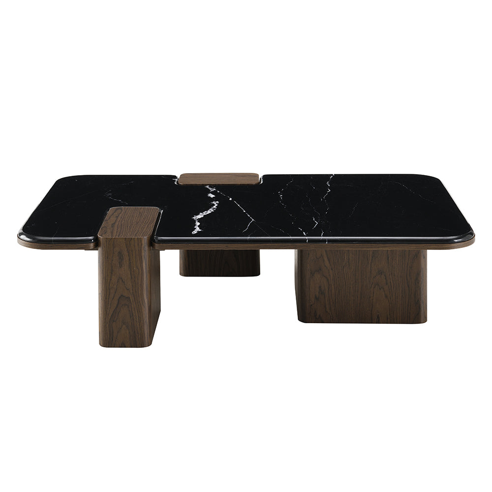 Dana Marble & Walnut Occasional Collection