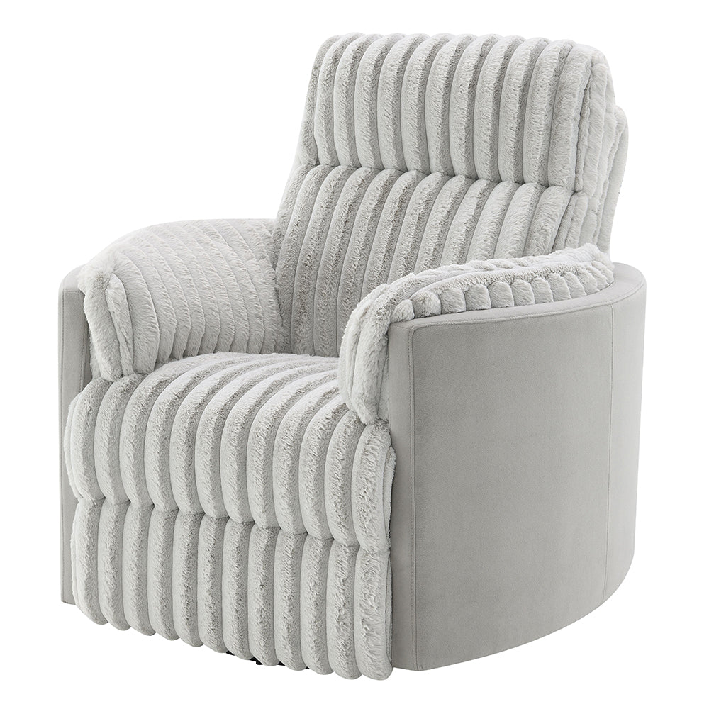 Emee Swivel Glider Recliner & Console