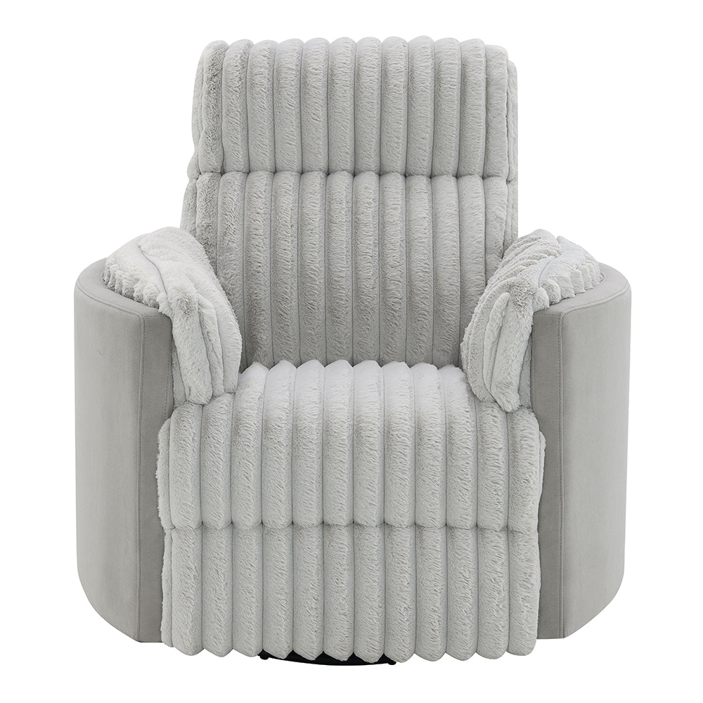 Emee Swivel Glider Recliner & Console