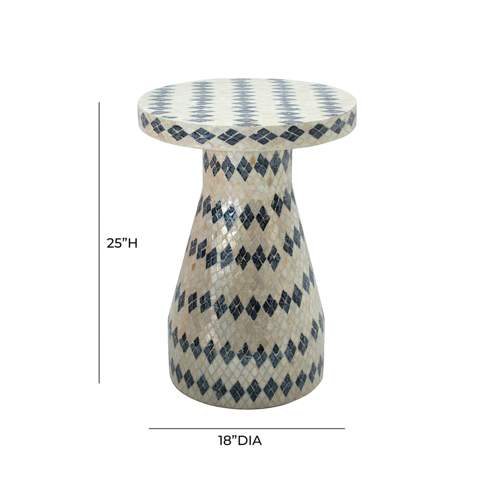 Halio Shell Side Table dimensions