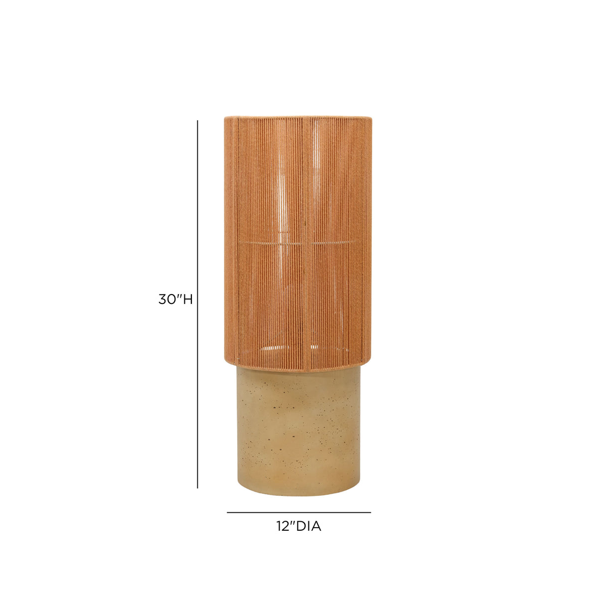 Mondada Concrete Table Lamp - View 14